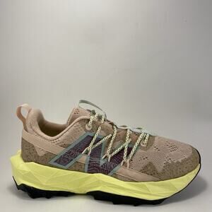 New Balance Women's Beige and Yellow Trail Running Shoe